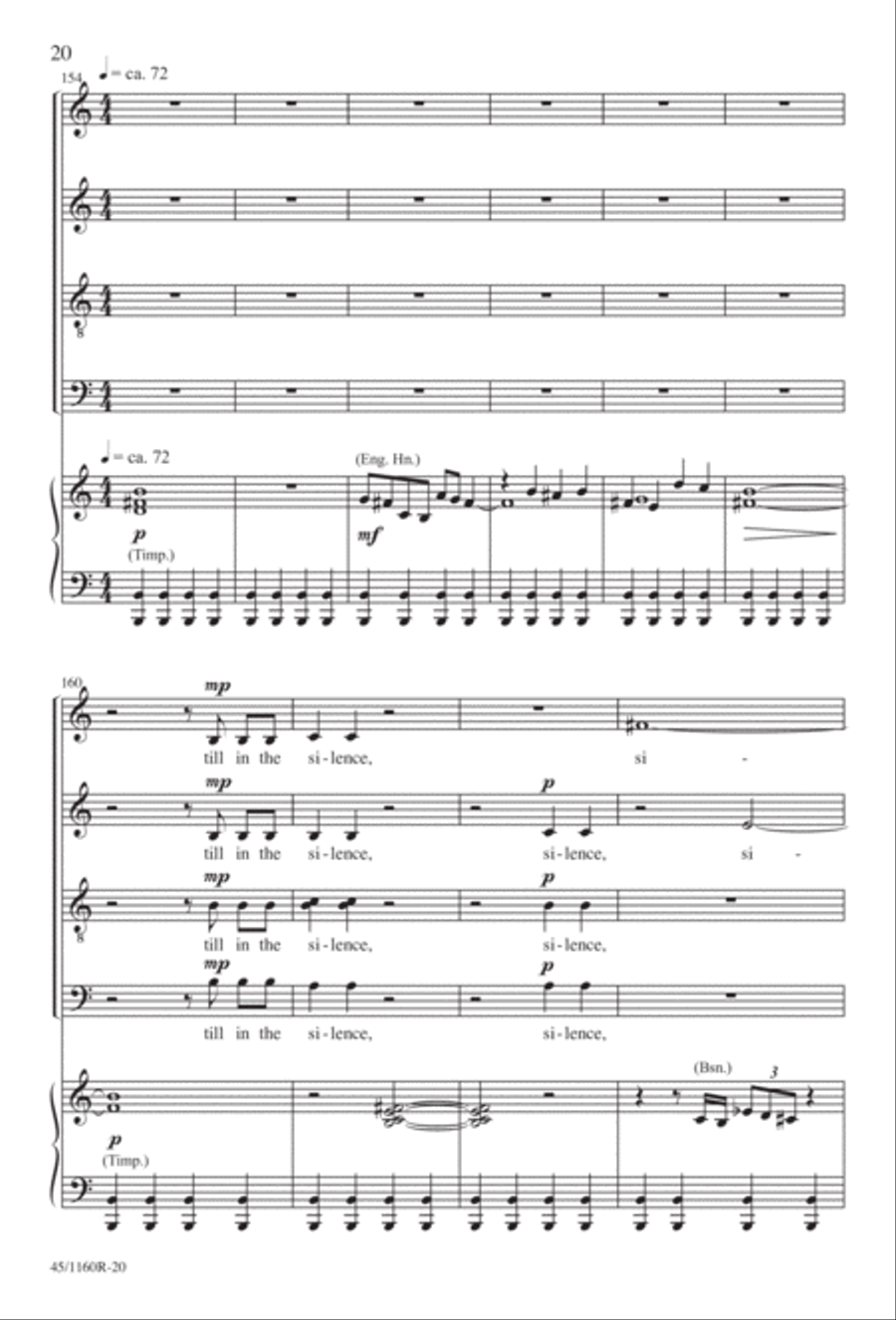 The Midnight Ride of Paul Revere Divisi scores gallery preview page 21