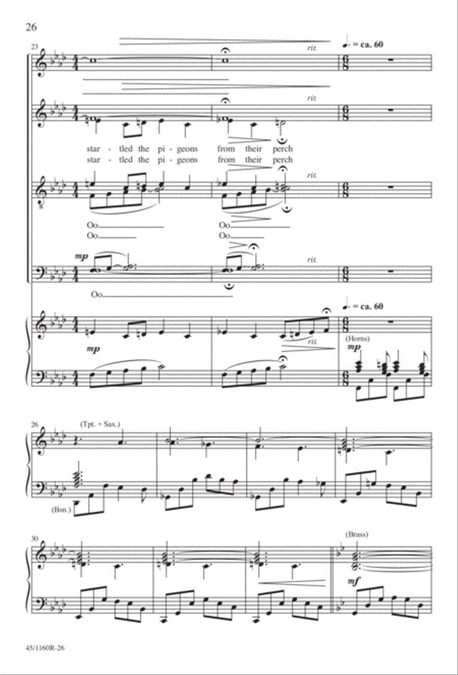 The Midnight Ride of Paul Revere Divisi scores gallery preview page 27