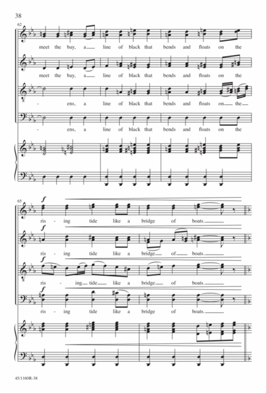 The Midnight Ride of Paul Revere Divisi scores gallery preview page 39