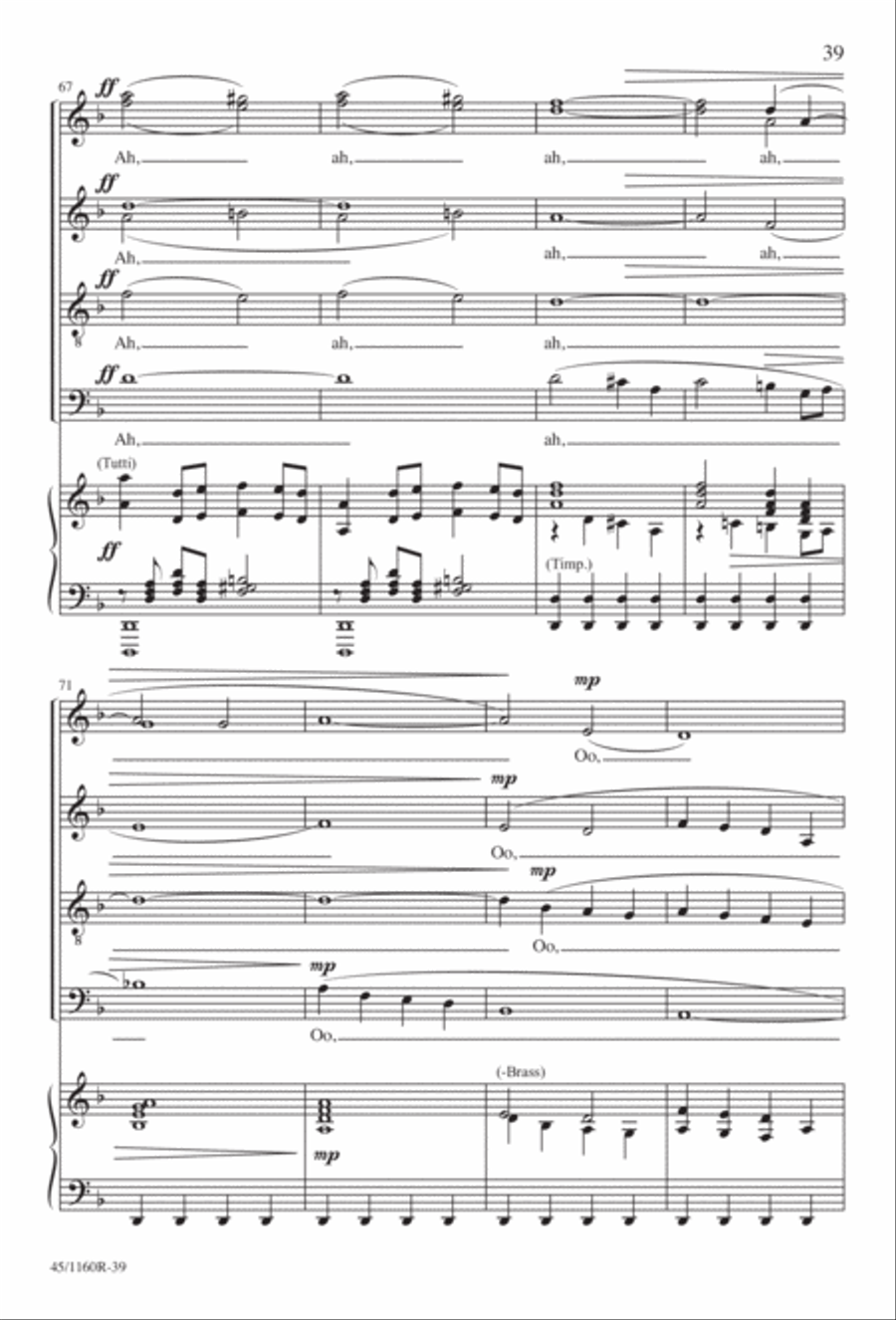 The Midnight Ride of Paul Revere Divisi scores gallery preview page 40