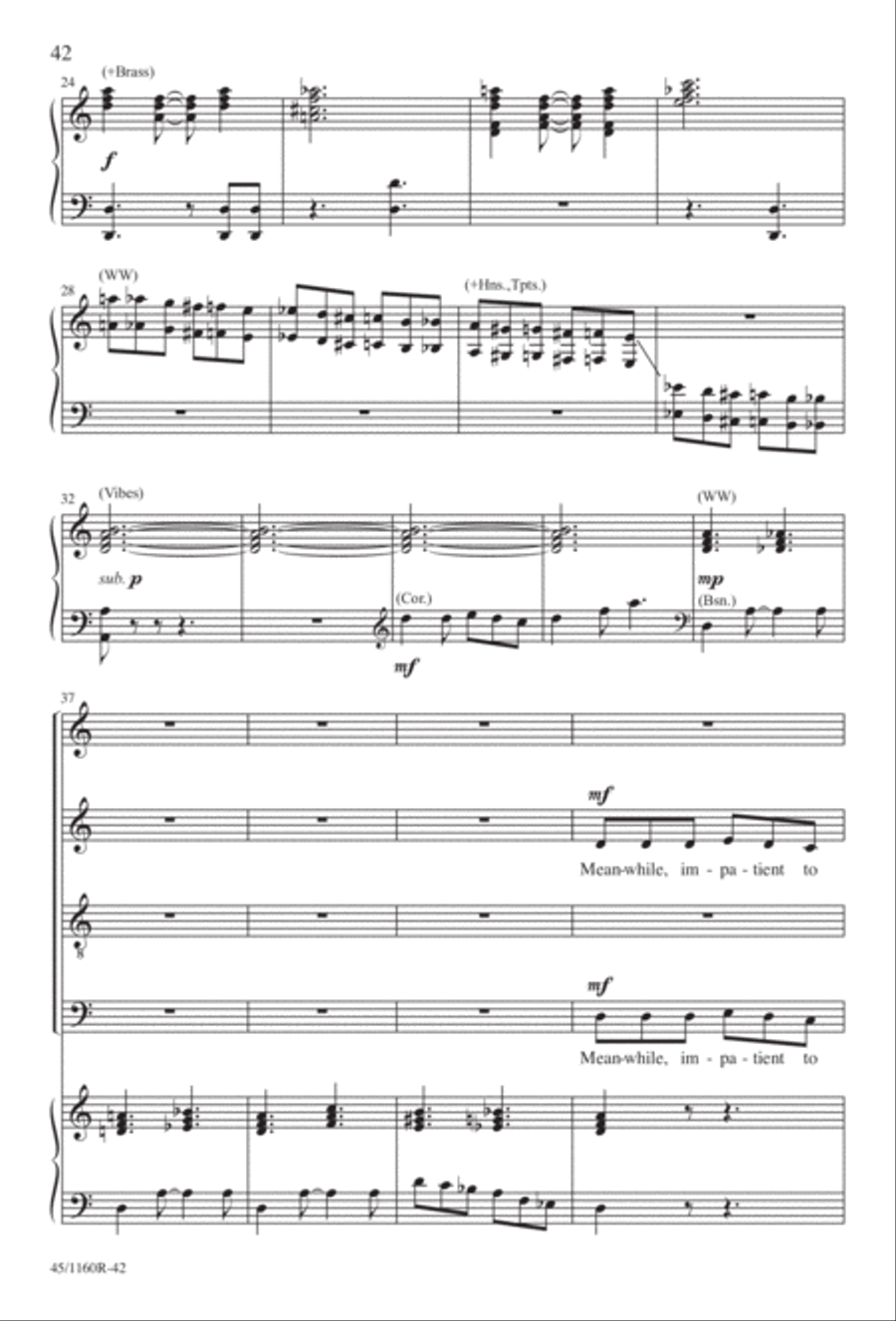 The Midnight Ride of Paul Revere Divisi scores gallery preview page 43