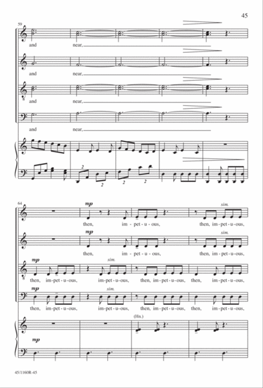 The Midnight Ride of Paul Revere Divisi scores gallery preview page 46