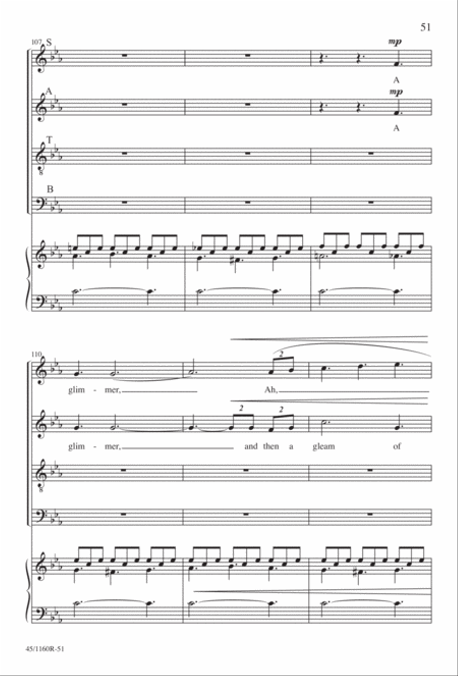 The Midnight Ride of Paul Revere Divisi scores gallery preview page 52