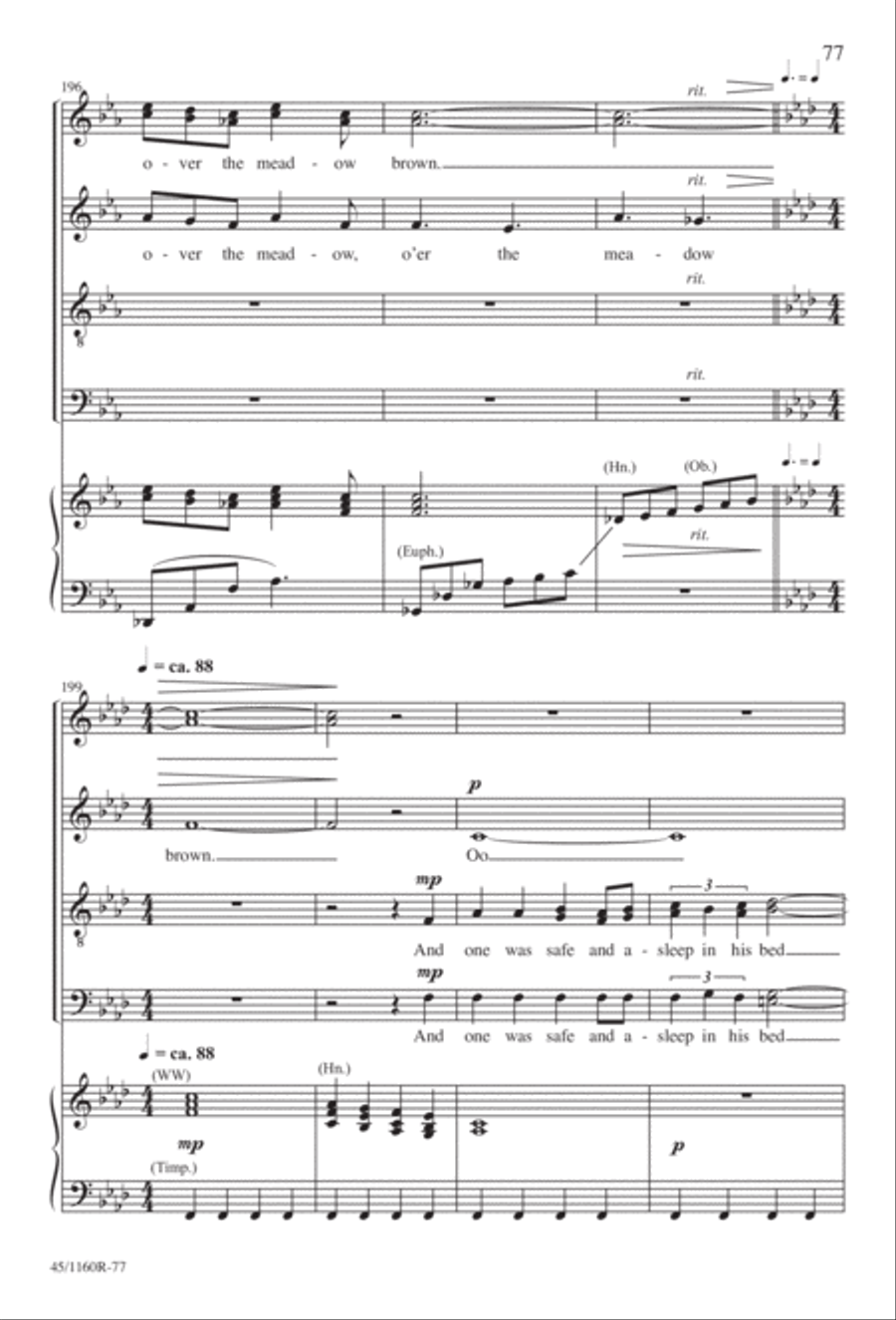 The Midnight Ride of Paul Revere Divisi scores gallery preview page 78