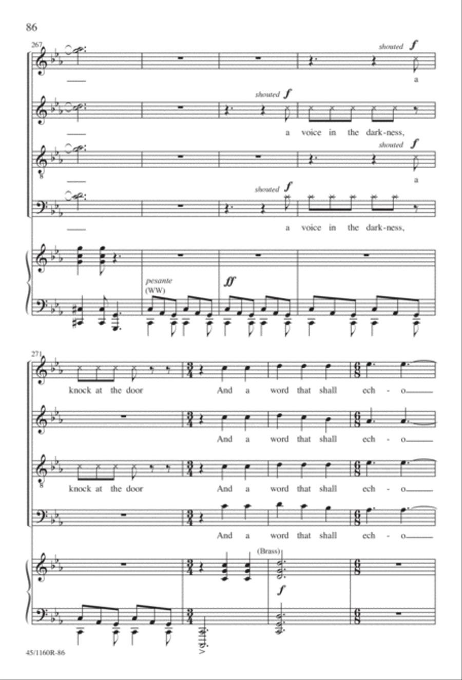 The Midnight Ride of Paul Revere Divisi scores gallery preview page 87