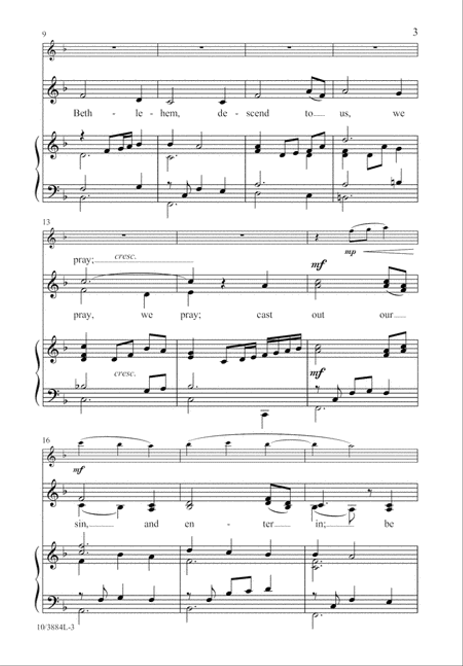 Advent Grace Advent Grace 3-Part scores gallery preview page 4