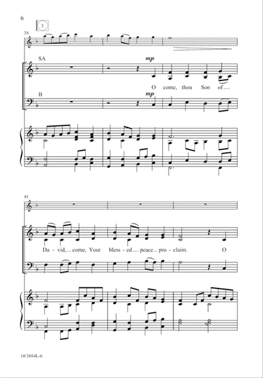 Advent Grace Advent Grace 3-Part scores gallery preview page 7