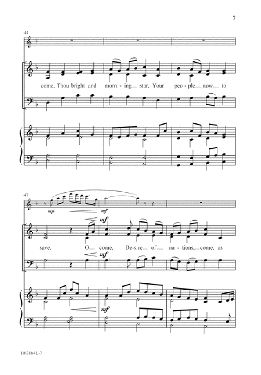 Advent Grace Advent Grace 3-Part scores gallery preview page 8