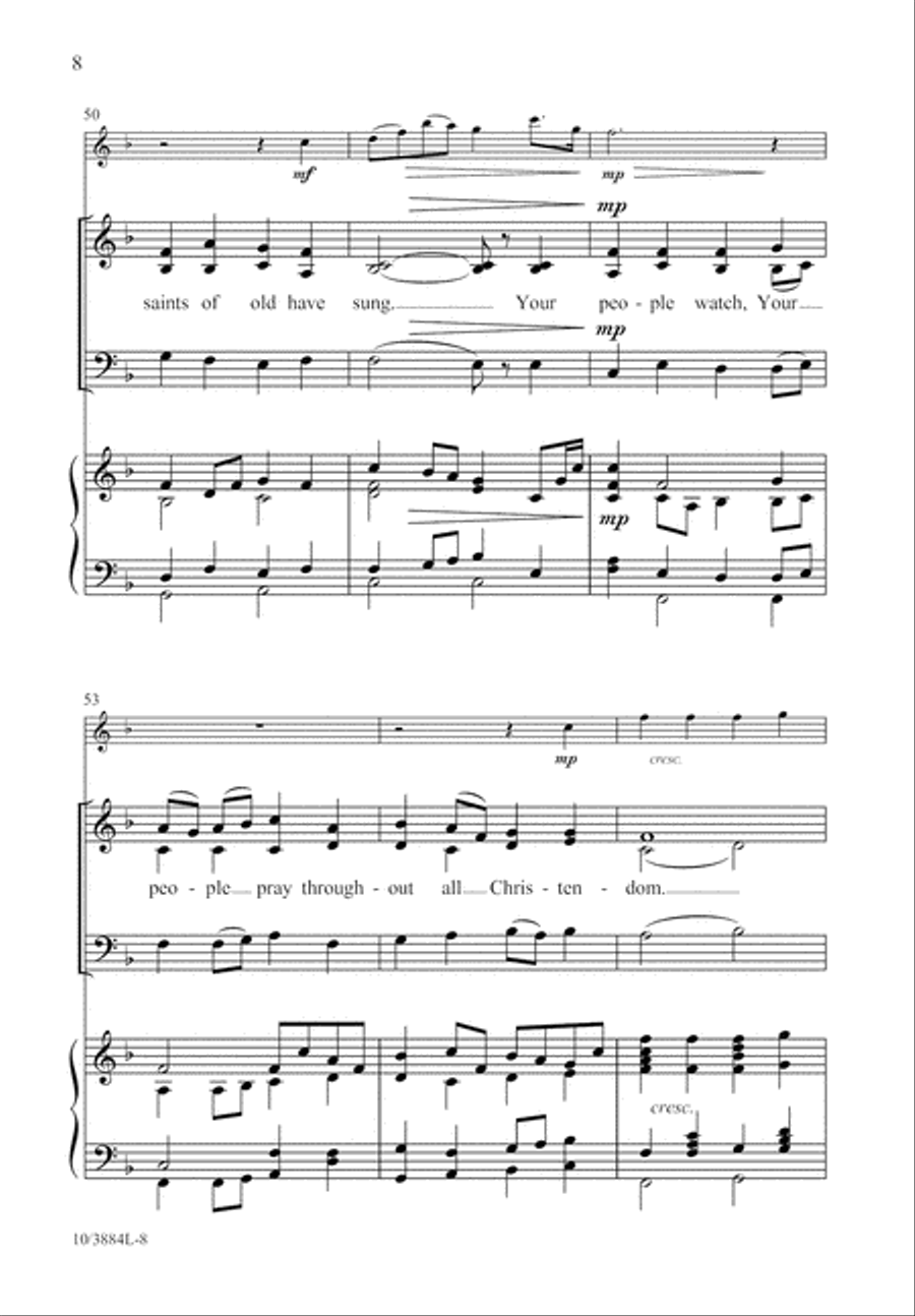 Advent Grace Advent Grace 3-Part scores gallery preview page 9