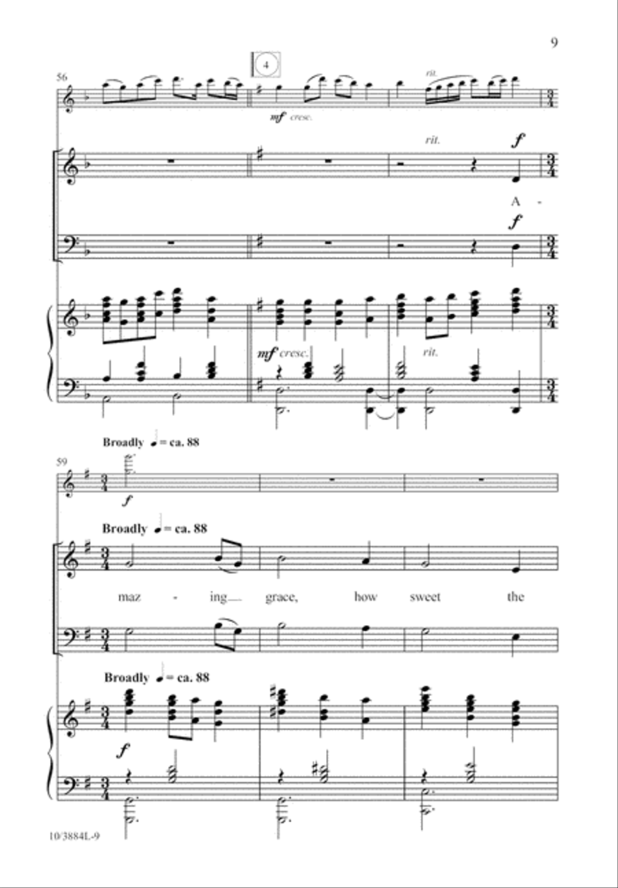 Advent Grace Advent Grace 3-Part scores gallery preview page 10
