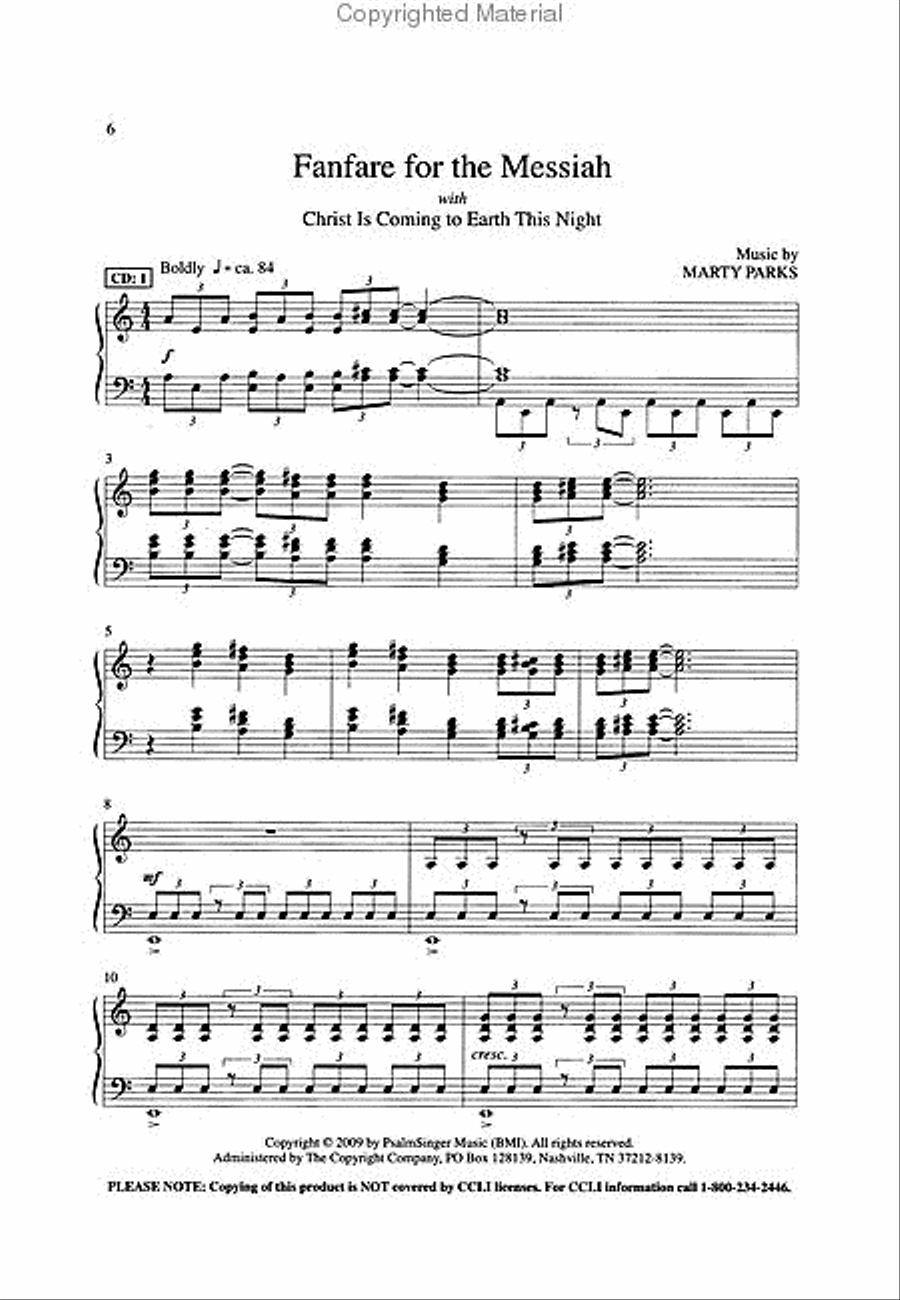 Christmas Mosaic (Book) SATB scores gallery preview page 2
