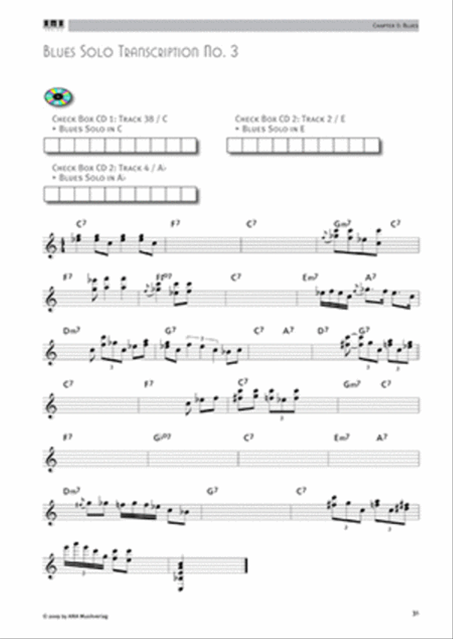 Jazz Piano - Improvisations Concepts Piano scores gallery preview page 3