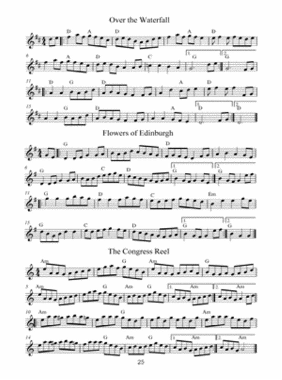 Contra Dance Encyclopedia Violin scores gallery preview page 2