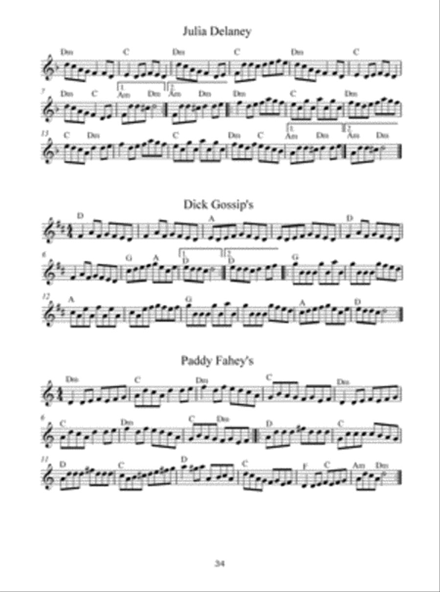 Contra Dance Encyclopedia Violin scores gallery preview page 3