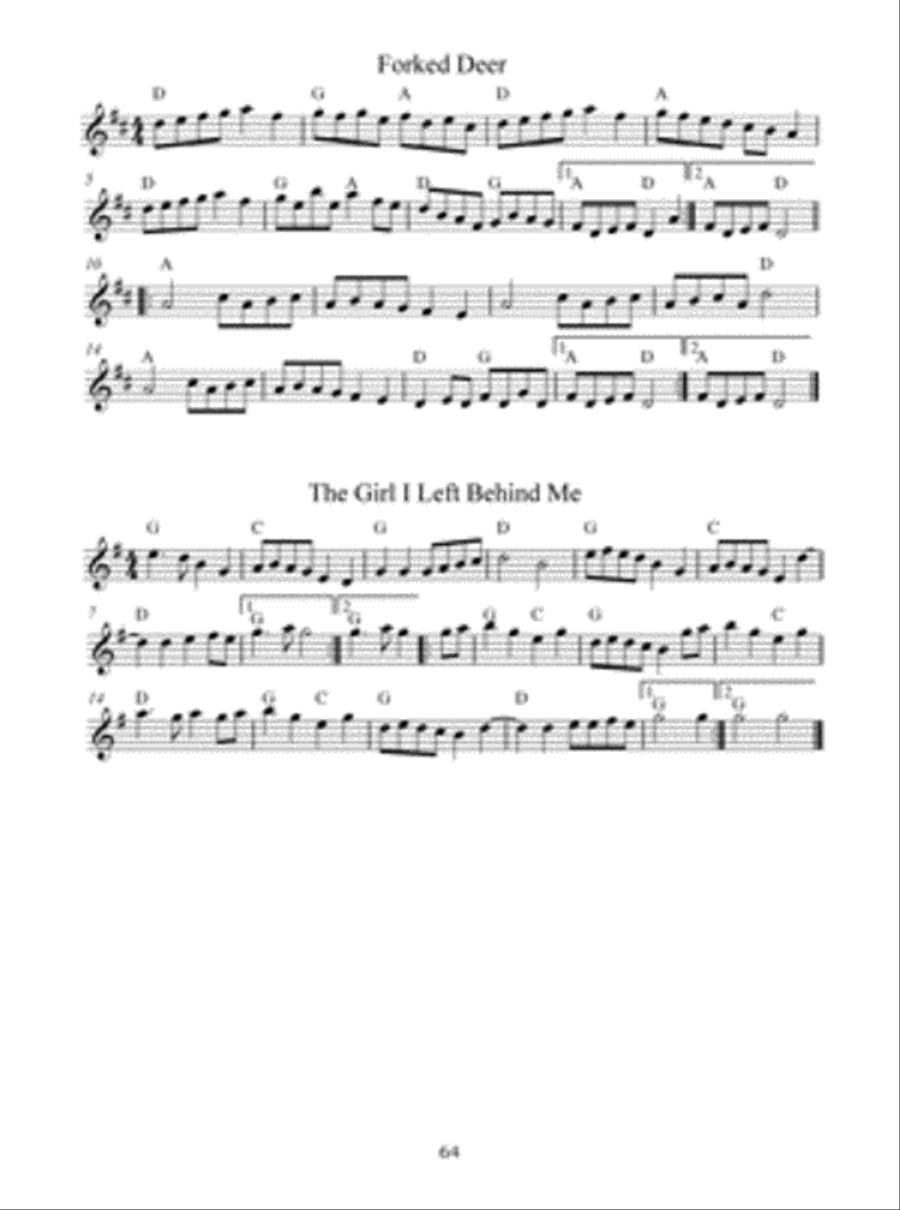 Contra Dance Encyclopedia Violin scores gallery preview page 5