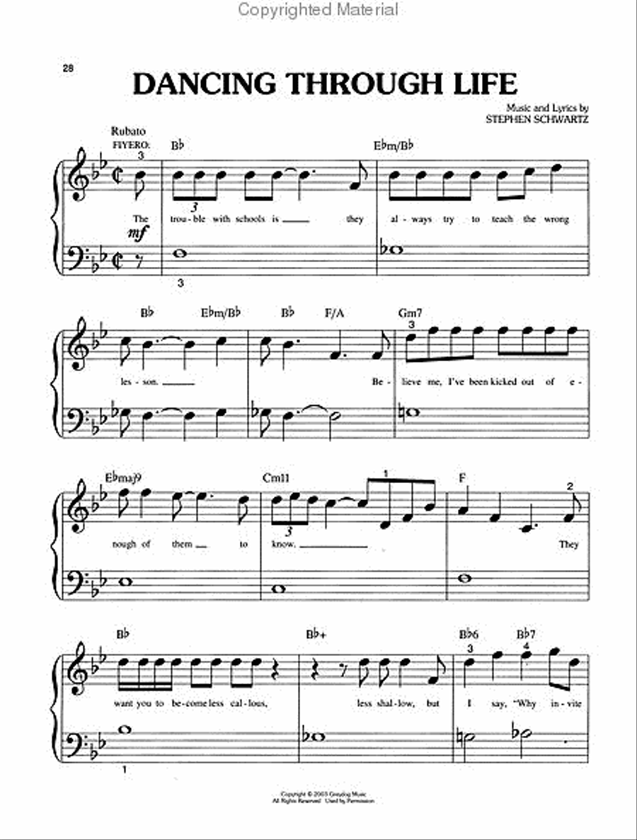 Wicked Voice scores gallery preview page 4