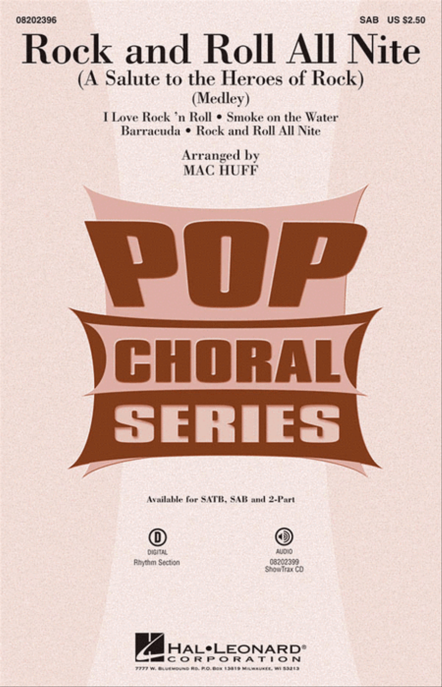 Rock and Roll All Nite Rock and Roll All Nite 3-Part scores gallery preview page 1