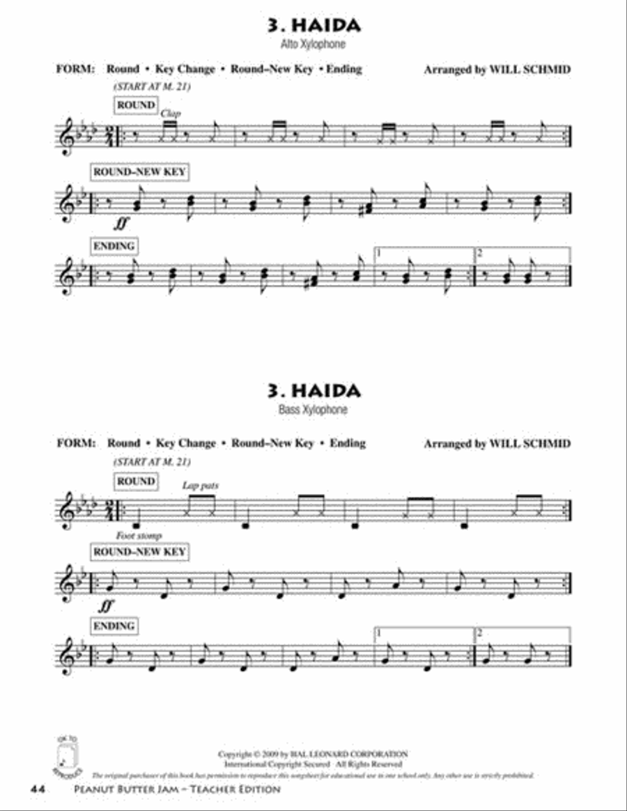 Peanut Butter Jam Peanut Butter Jam Choir scores gallery preview page 4