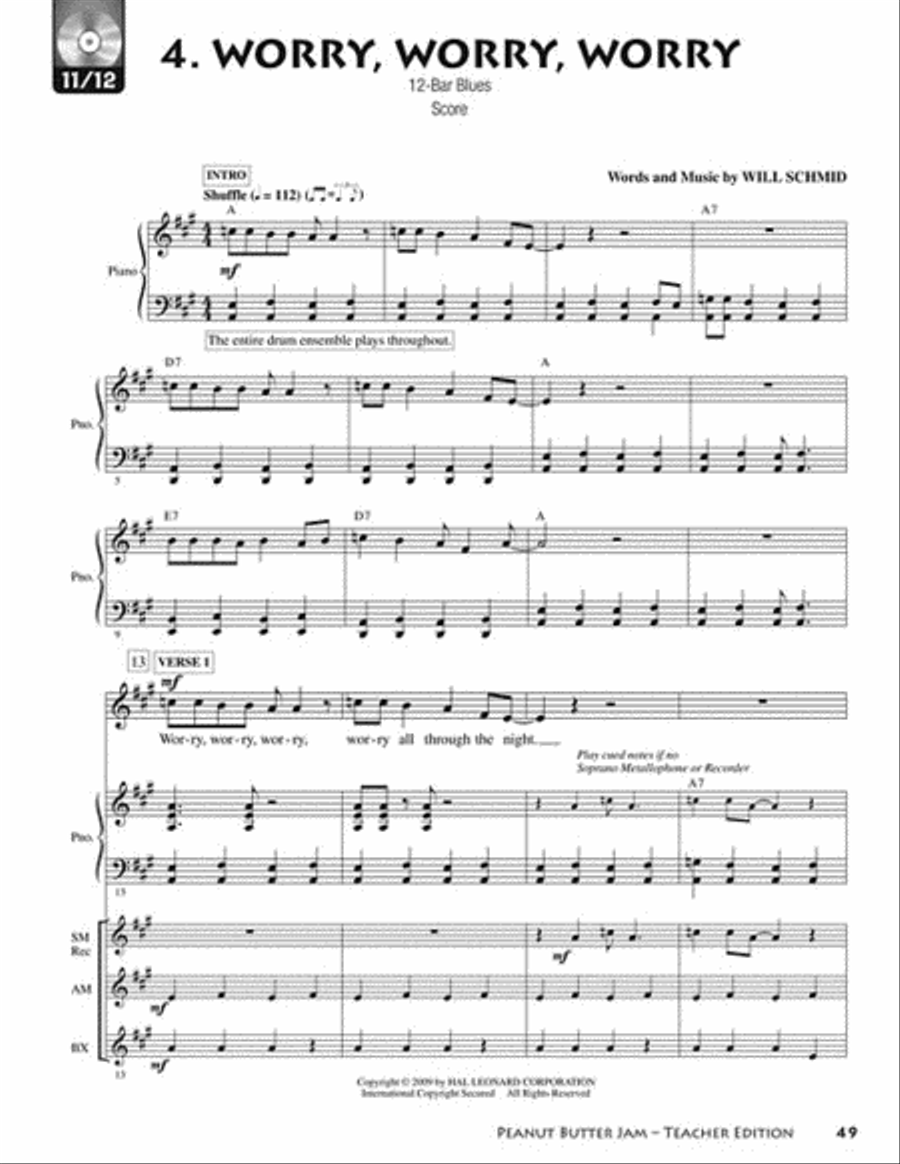 Peanut Butter Jam Peanut Butter Jam Choir scores gallery preview page 5