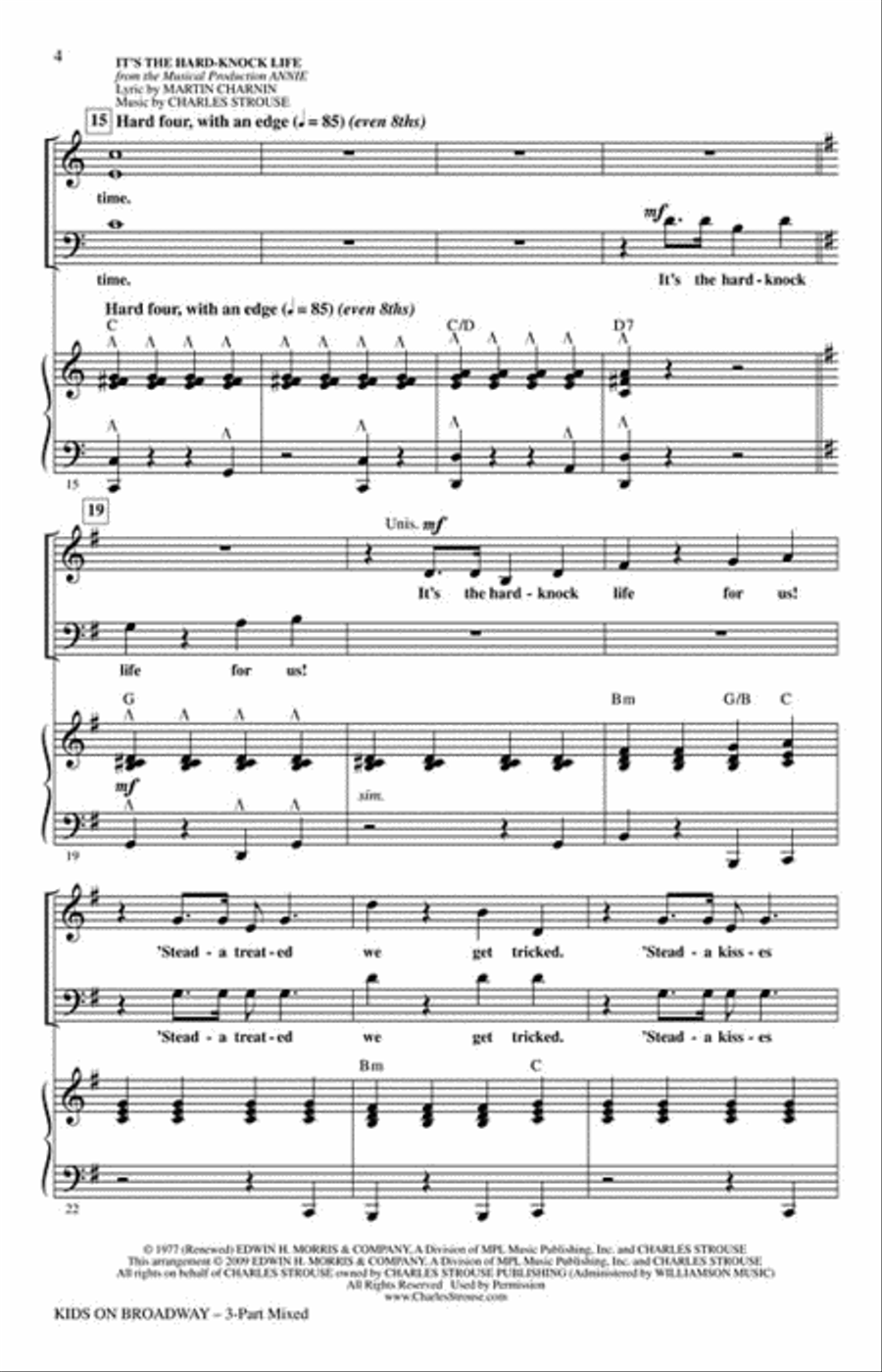 Kids on Broadway: Songs That Stopped the Show - ShowTrax CD Choir scores gallery preview page 3