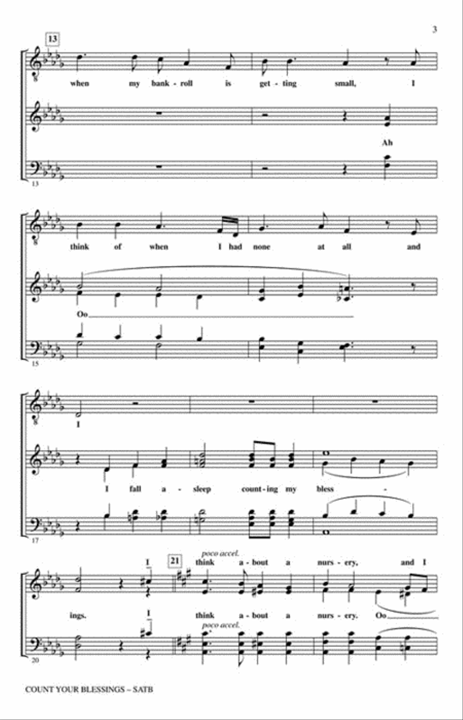 Count Your Blessings Instead of Sheep Divisi scores gallery preview page 3