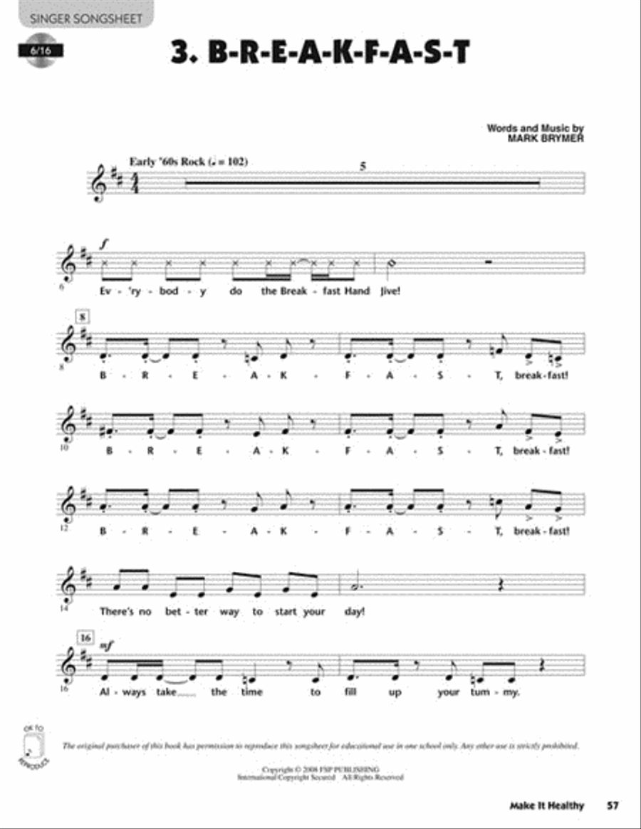 Make It Healthy Choir scores gallery preview page 4