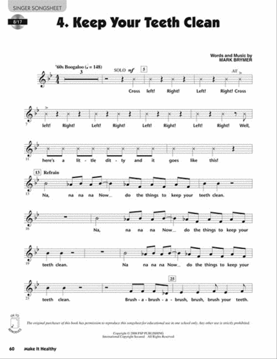 Make It Healthy Choir scores gallery preview page 5
