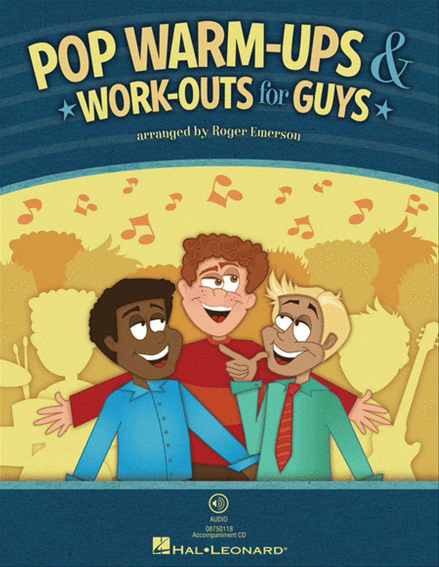 Pop Warm-Ups & Work-Outs for Guys - CD Choir scores gallery preview page 1