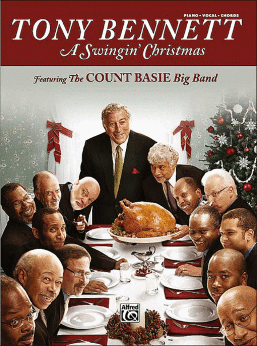 Tony Bennett -- A Swingin' Christmas Piano, Vocal, Guitar scores gallery preview page 1