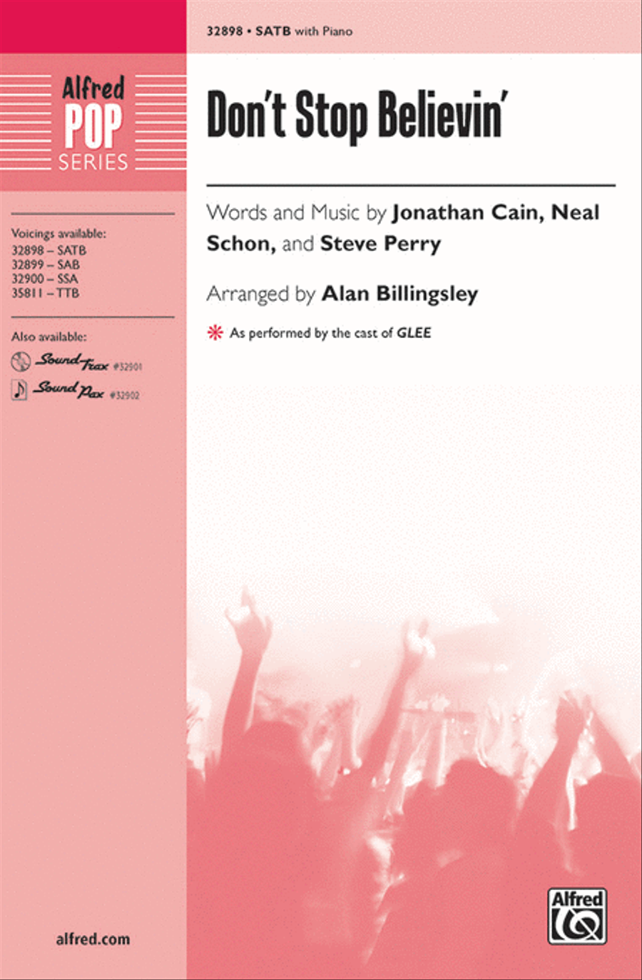 Don't Stop Believin' Don't Stop Believin' 4-Part scores gallery preview page 1