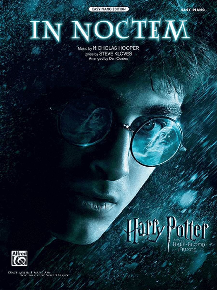 In Noctem (from Harry Potter and the Half-Blood Prince) Easy Piano scores gallery preview page 1
