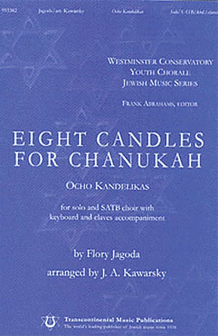 Eight Candles for Chanukah (Ocho Kandelikas) 4-Part scores gallery preview page 1