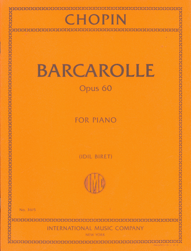 Barcarolle, Opus 60