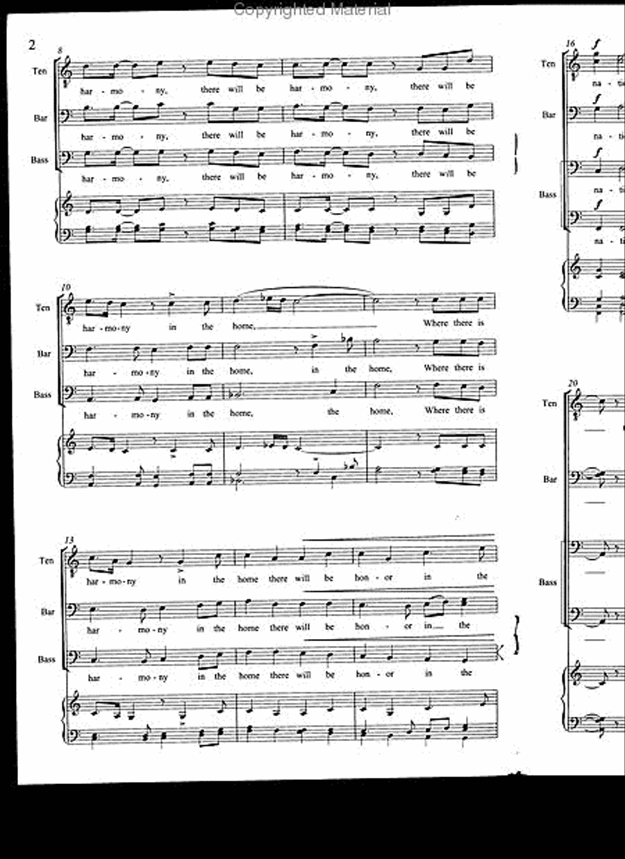 Where there is Light In the Soul 3-Part scores gallery preview page 3