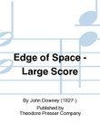 Edge Of Space - Large Score
