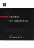 Fünf Orchesterlieder