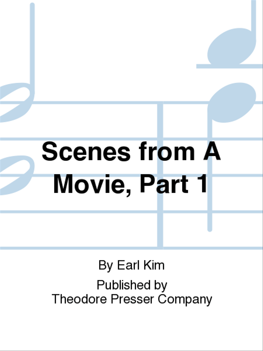 Scenes From A Movie, Part 1 Soprano Voice scores gallery preview page 1