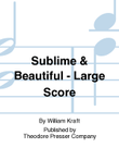 Sublime & Beautiful - L Sc