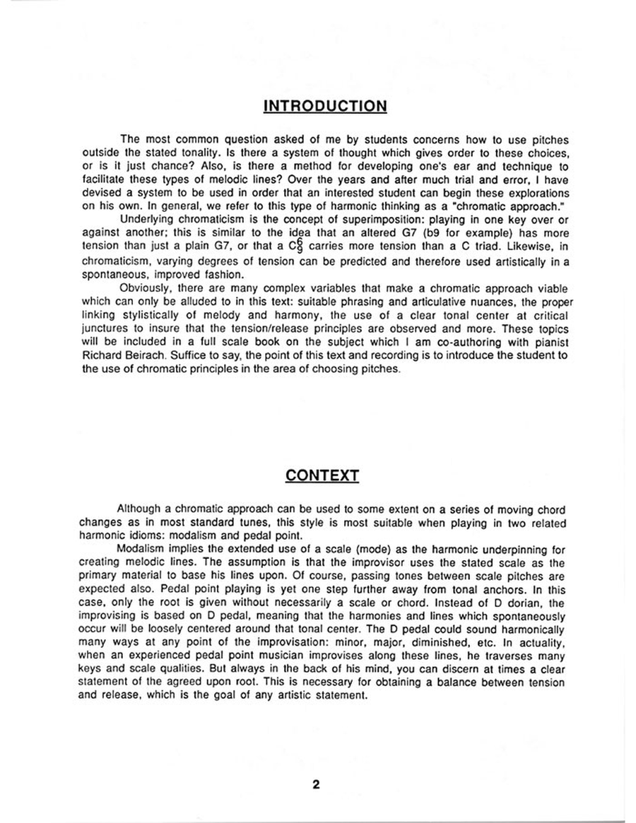 Chromaticism/Non-Diatonic Scales Voice scores gallery preview page 2