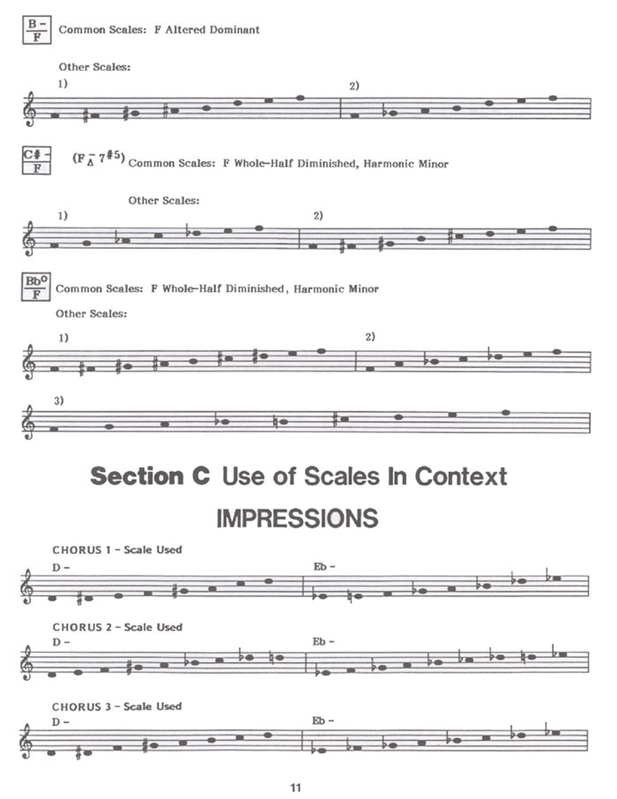 Chromaticism/Non-Diatonic Scales Voice scores gallery preview page 4