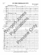 In The Emerald City Concert Band scores gallery preview page 6