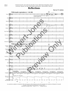 Reflections Concert Band scores gallery preview page 4