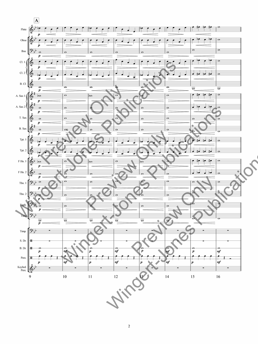 Sight Reading Book For Band, Vol 1 - Trombone 1 Concert Band scores gallery preview page 7