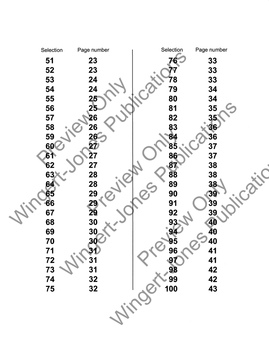 Sight Reading Book For Band, Vol 1 - Euphonium T.C. Concert Band scores gallery preview page 5