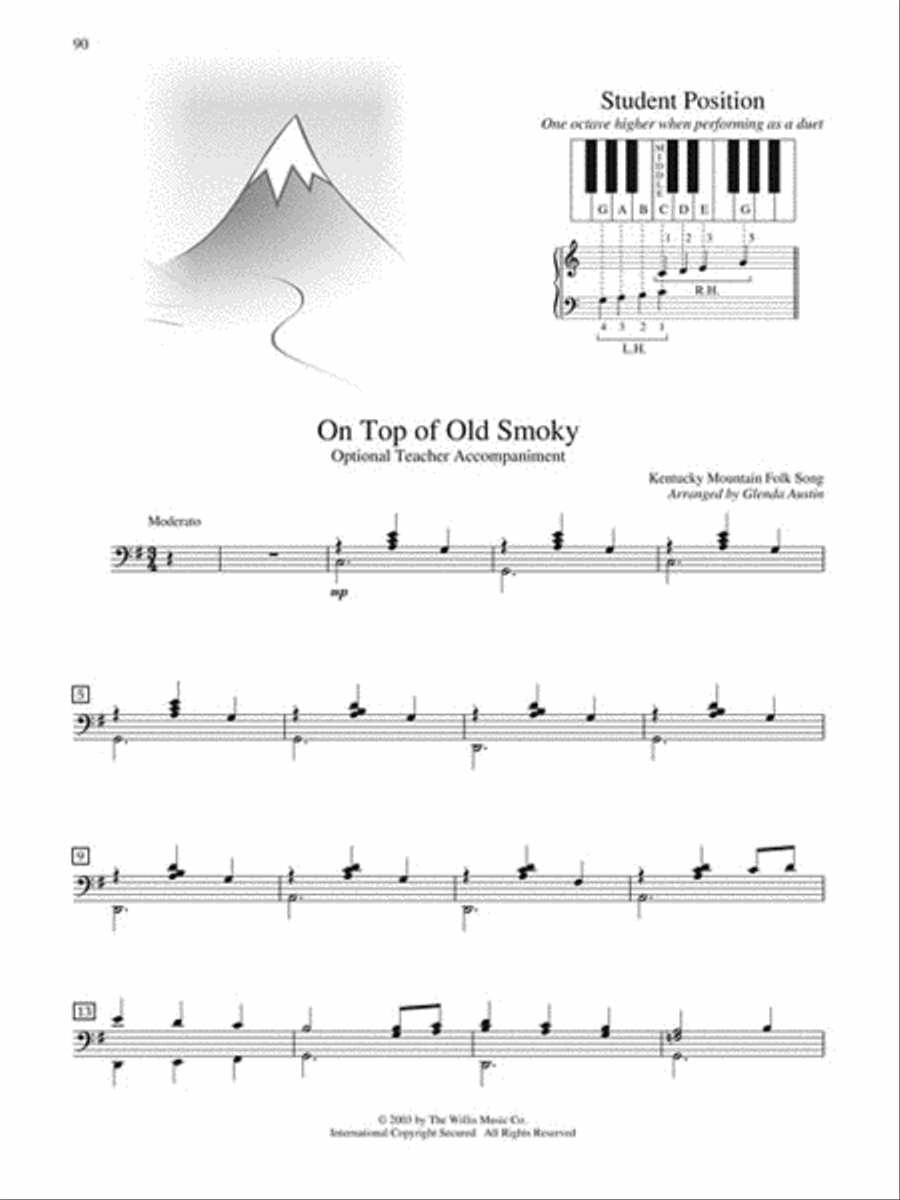 Teaching Little Fingers to Play Songbook – 55 Fantastic Songs for the Earliest Beginner Piano Method scores gallery preview page 4