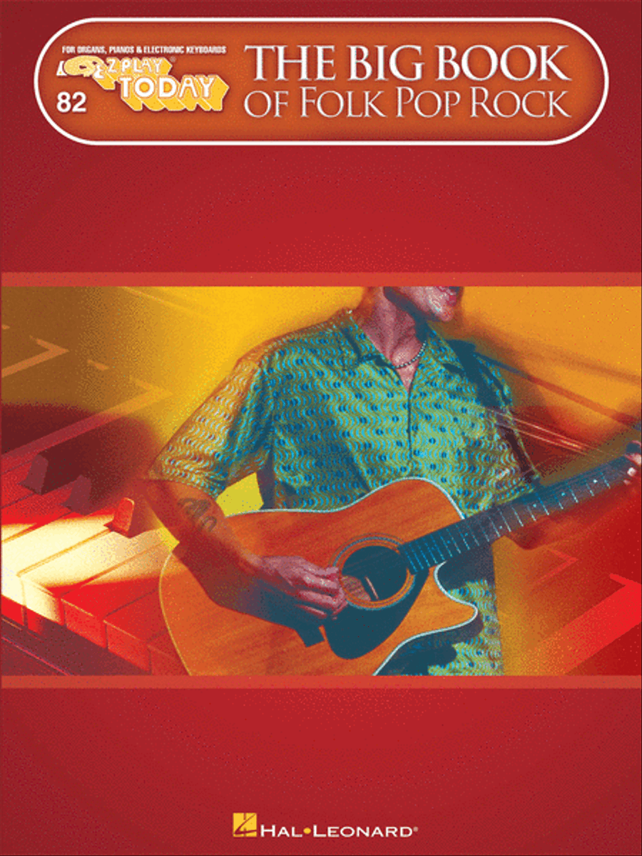 The Big Book of Folk Pop Rock Electronic Keyboard scores gallery preview page 1