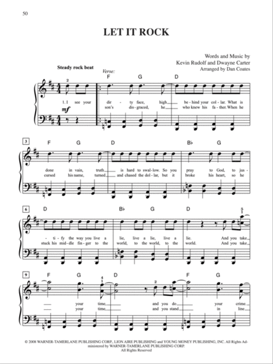2009 Greatest Pop & Movie Hits Easy Piano scores gallery preview page 3