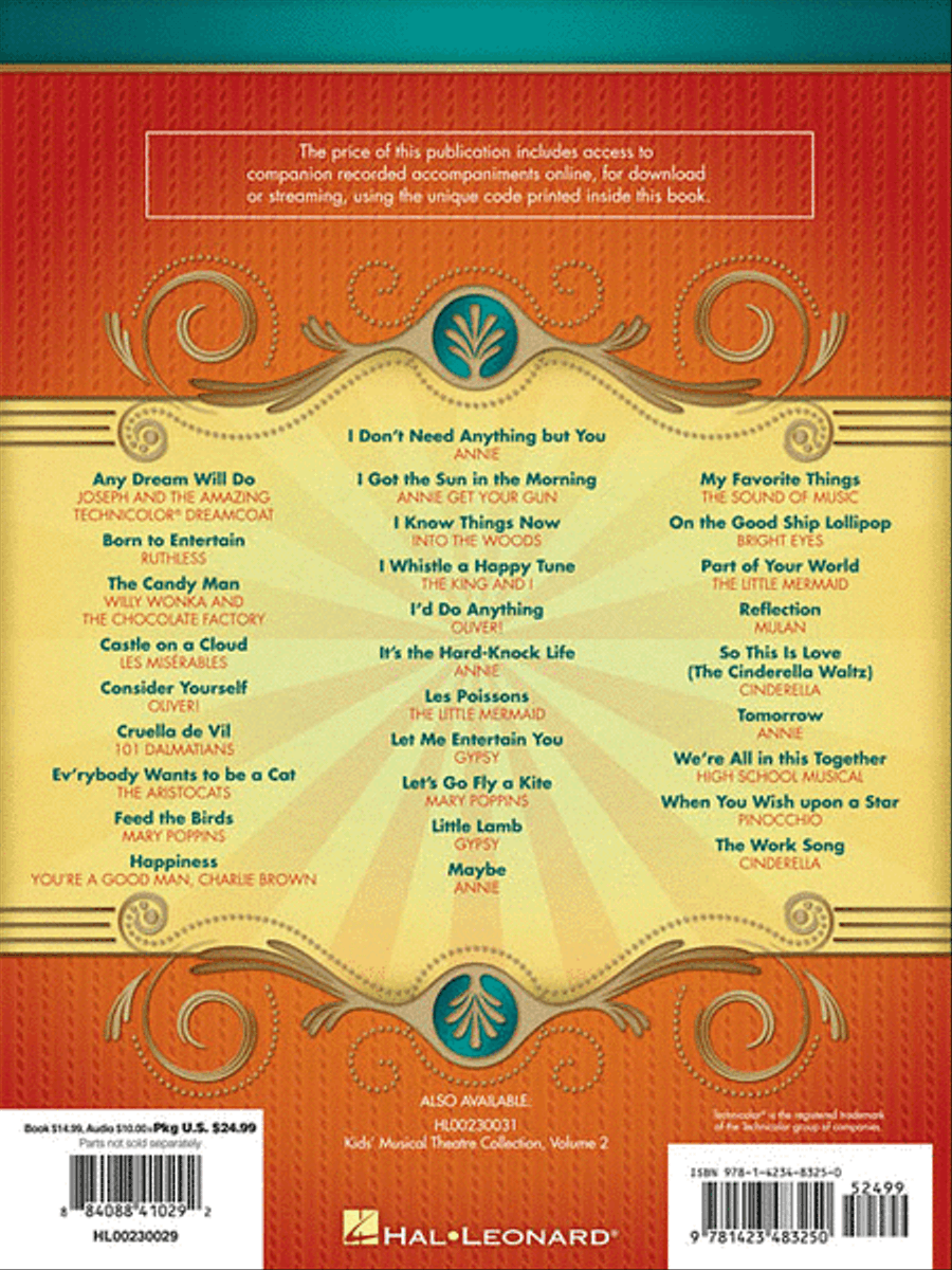 Kids' Musical Theatre Collection – Volume 1 Voice Solo scores gallery preview page 3