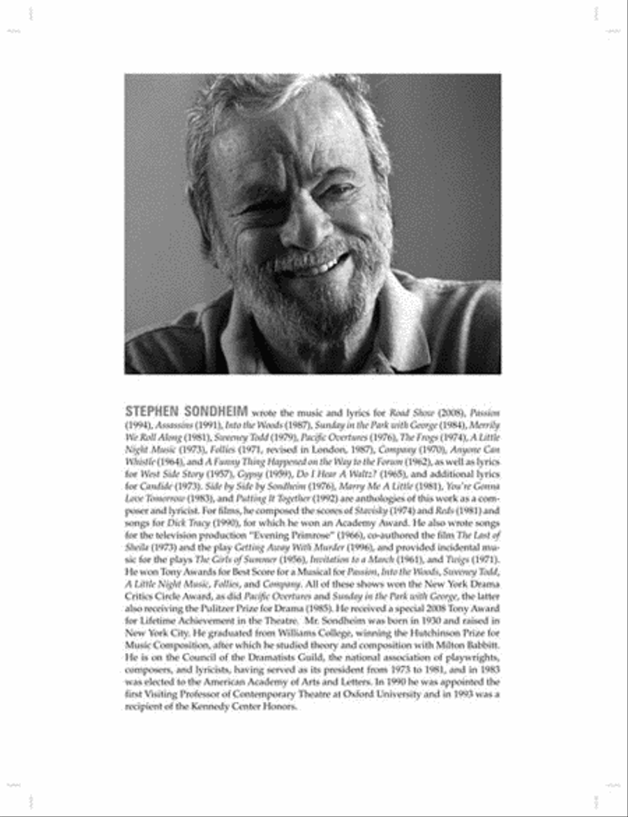 Stephen Sondheim – Assassins Piano, Vocal scores gallery preview page 3