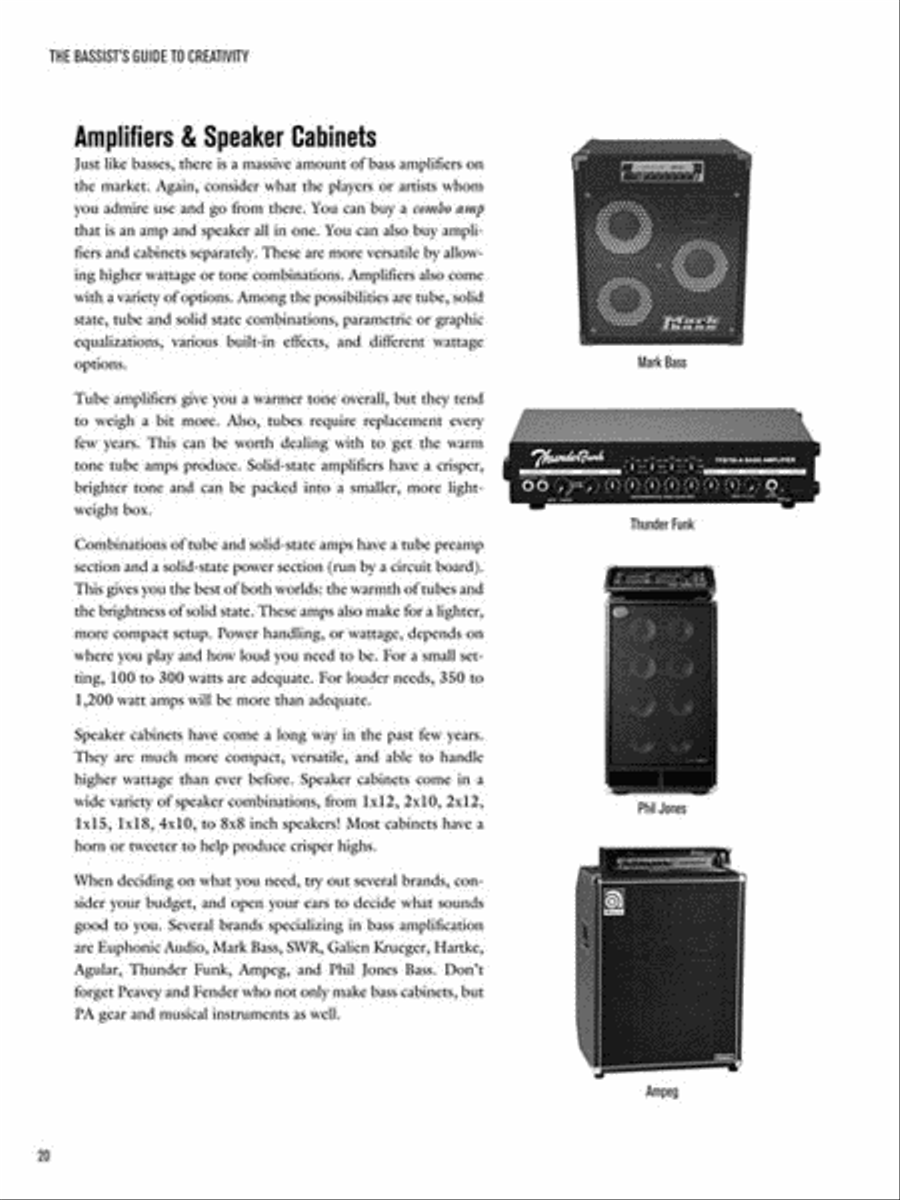 The Bassist's Guide to Creativity Bass Guitar Tablature scores gallery preview page 5